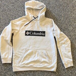 Columbia Men's White Pullover Hoodie